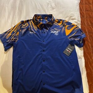 Zoot Blue and Orange Men's Polo Shirt